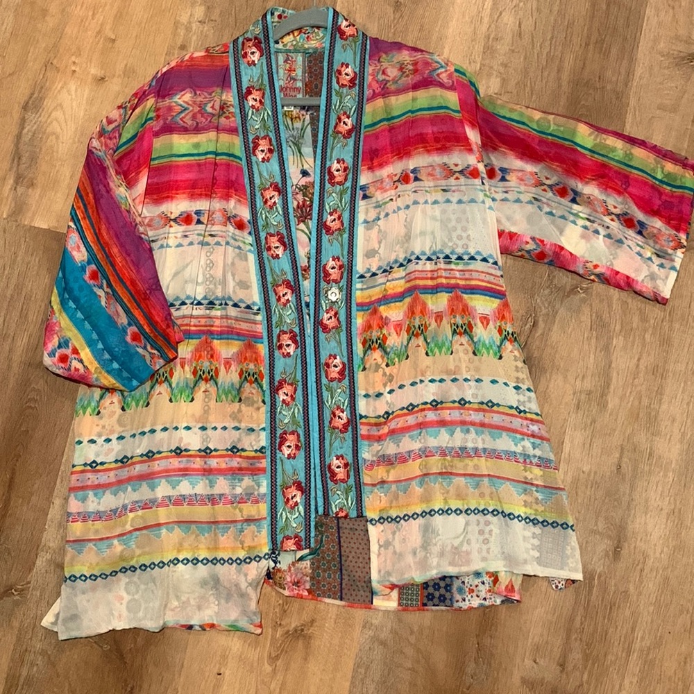 Reversible Silk Kimono!